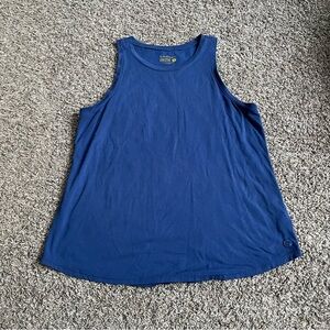 Lilly Pulitzer Luxletic Athletic Women's Tank Top Logo Size Small Blue